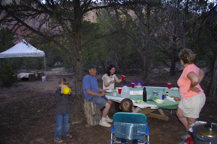 Jim Hawkins family and Julie